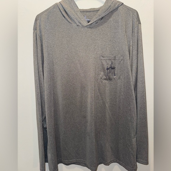 Guy Harvey Other - Guy Harvey Fishing Shirt with Hood XL